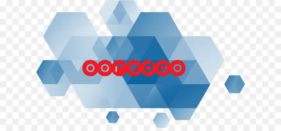 Logotipo De Ooredoo，Hexágonos PNG