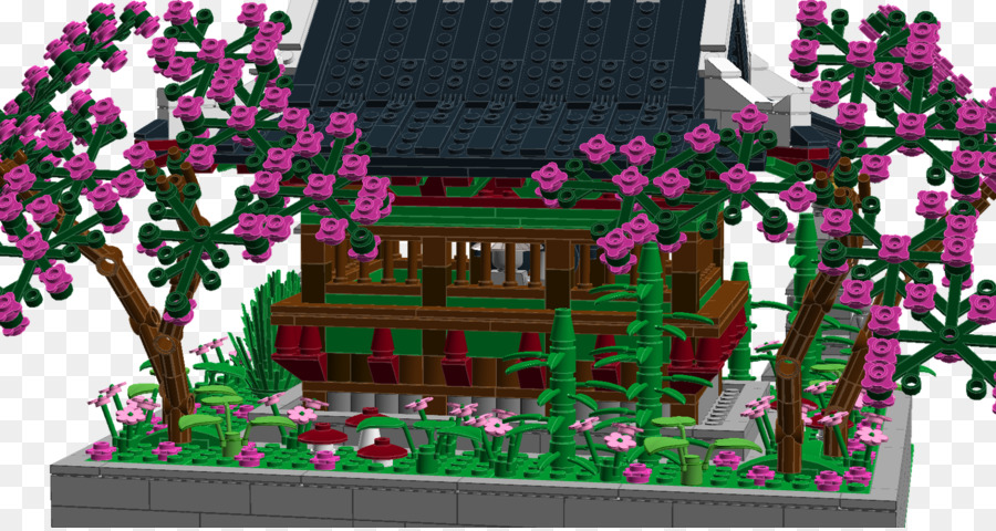 Casa De Lego，Flores PNG