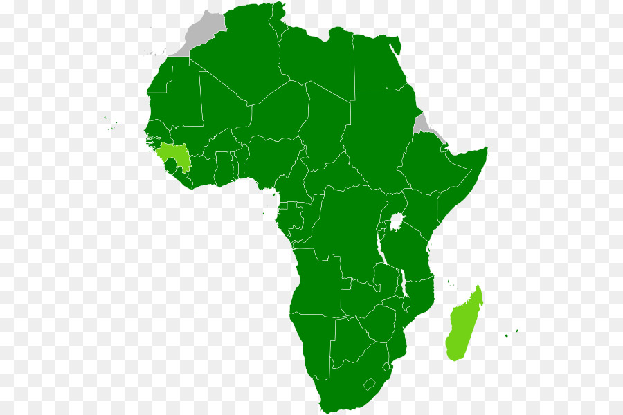 África Occidental，Continente PNG