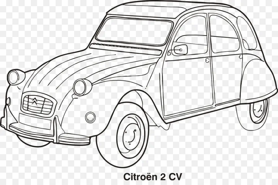 Citroën 2cv，Vehículo PNG