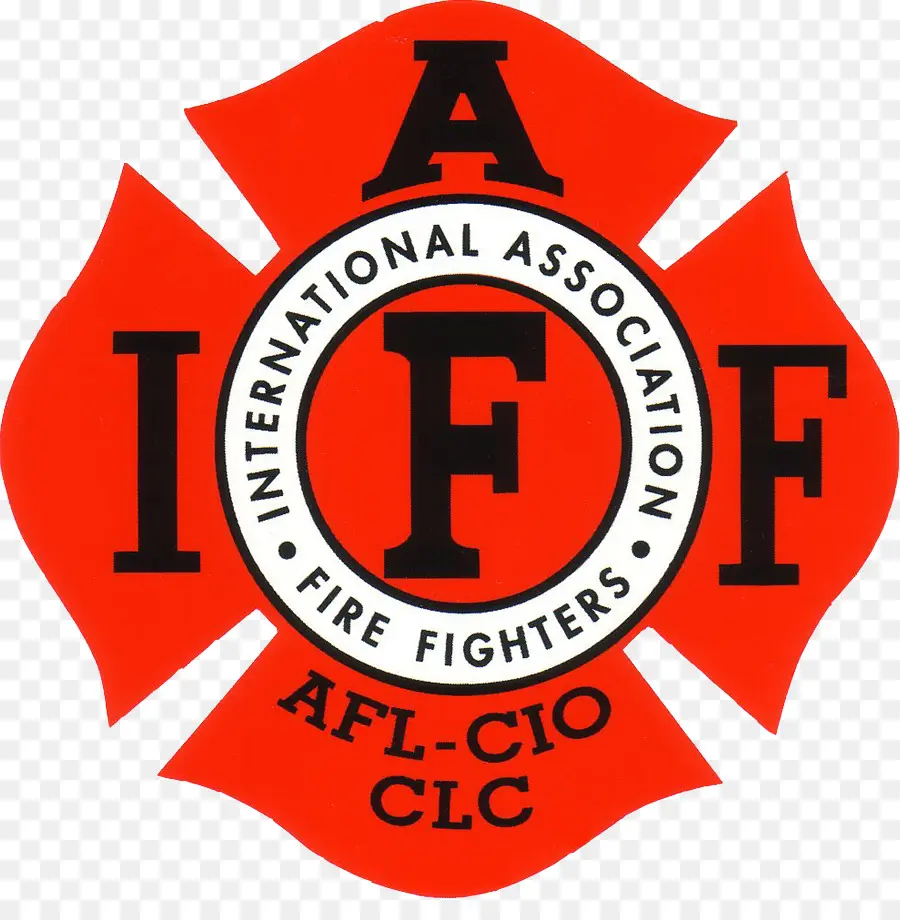 Emblema De Bomberos，Iaff PNG