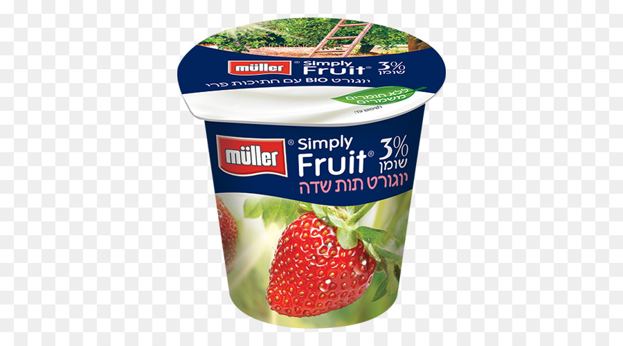 Yogur De Fresa，Lácteos PNG