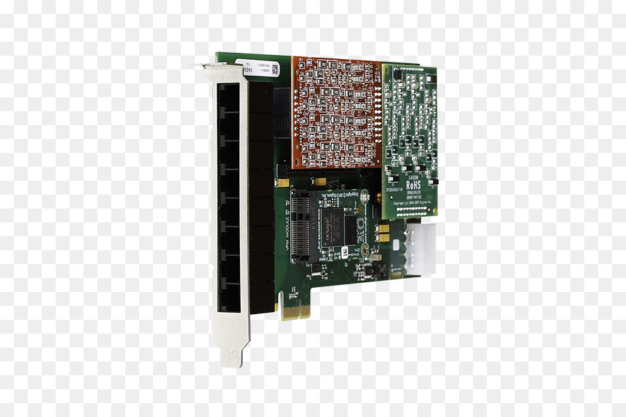 Digium，Digium 1a4a00f 4 Puerto Modular Analógico Pci 3350v Tarjeta PNG