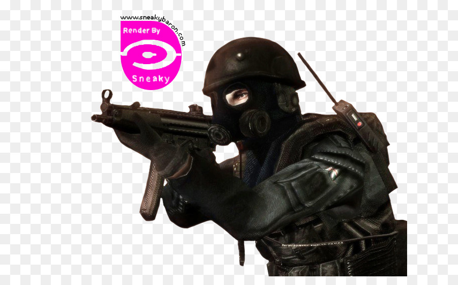 Fuente Counterstrike，De Infantería PNG