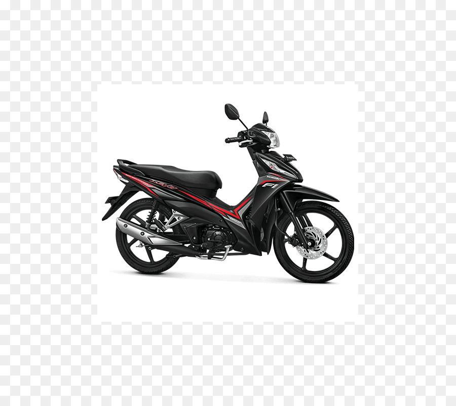 Motocicleta Roja Y Negra，Scooter PNG