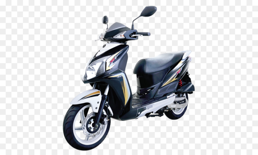 Vespa Plateada，Moto PNG