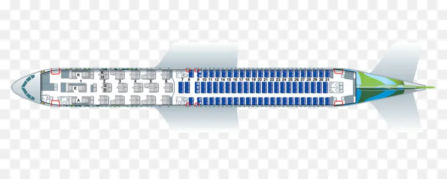 Disposición De Los Asientos Del Avión，Asientos PNG