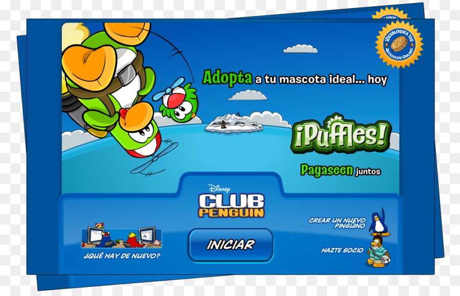 Club Penguin，Juego PNG