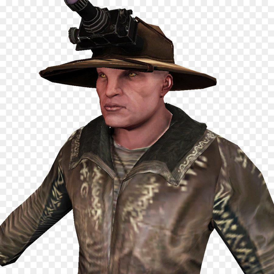 Chaqueta De Cuero，Sombrero De Vaquero PNG