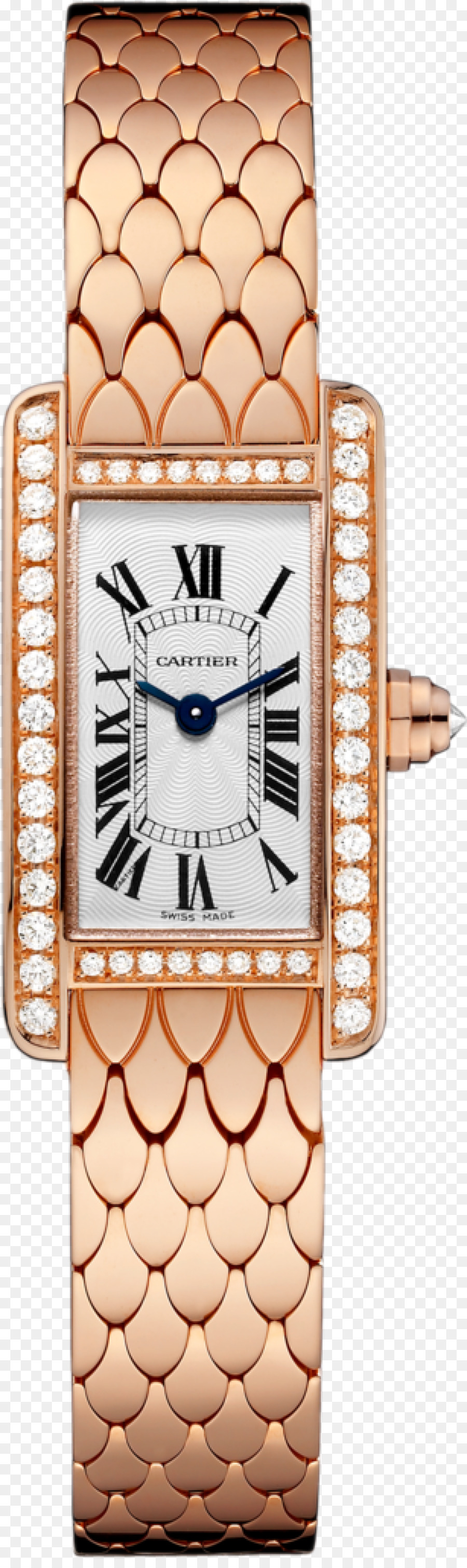 Cartier Tank，Reloj PNG