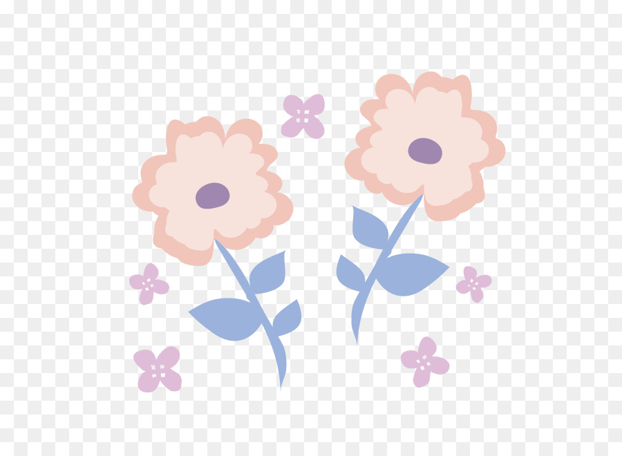 Pastel，Diseño Floral PNG