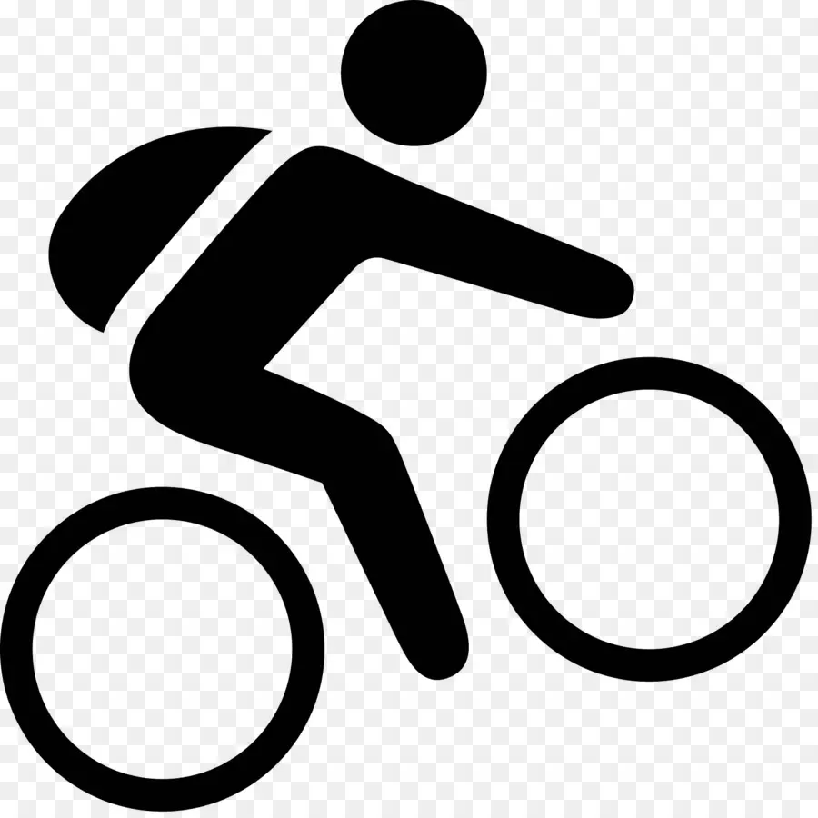 Icono De Ciclista，Bicicleta PNG