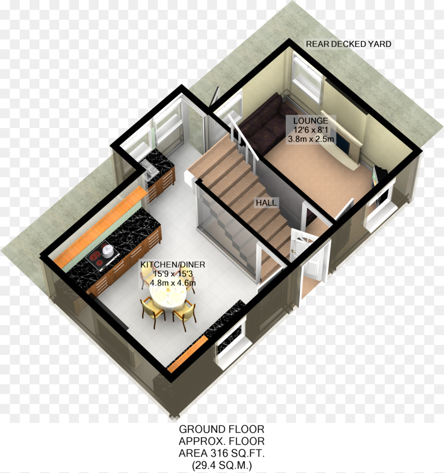 서울대학교 기숙사 신관，Apartamento PNG