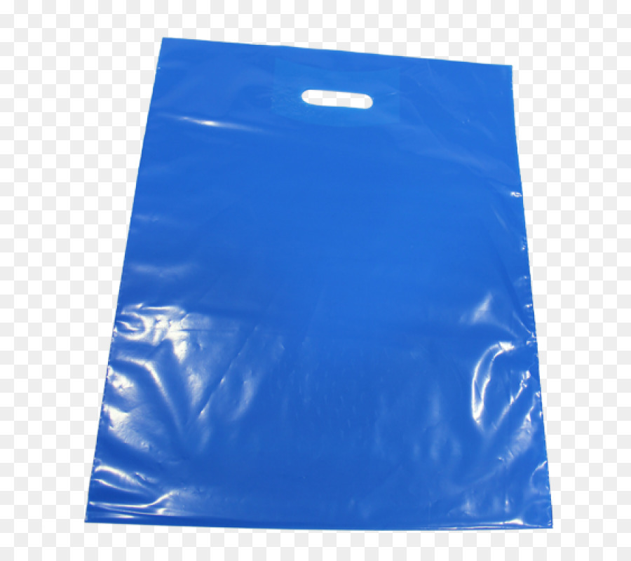 Bolsa De Plástico Azul，Manejar PNG