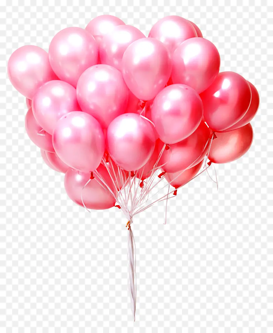 Globos Rosas，Fiesta PNG