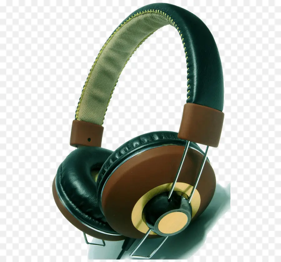 Auriculares Marrones Y Negros，Audio PNG