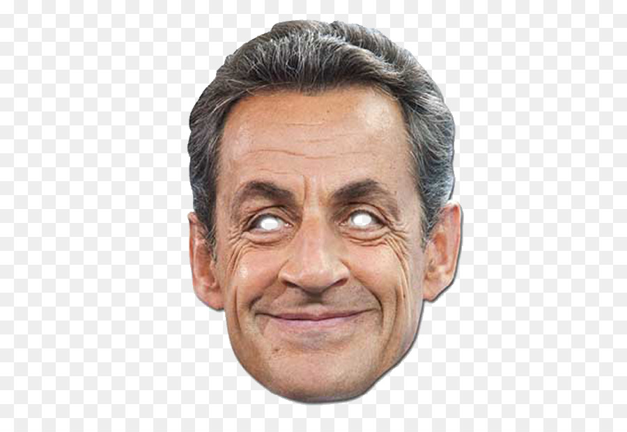 Nicolas Sarkozy，Máscara PNG