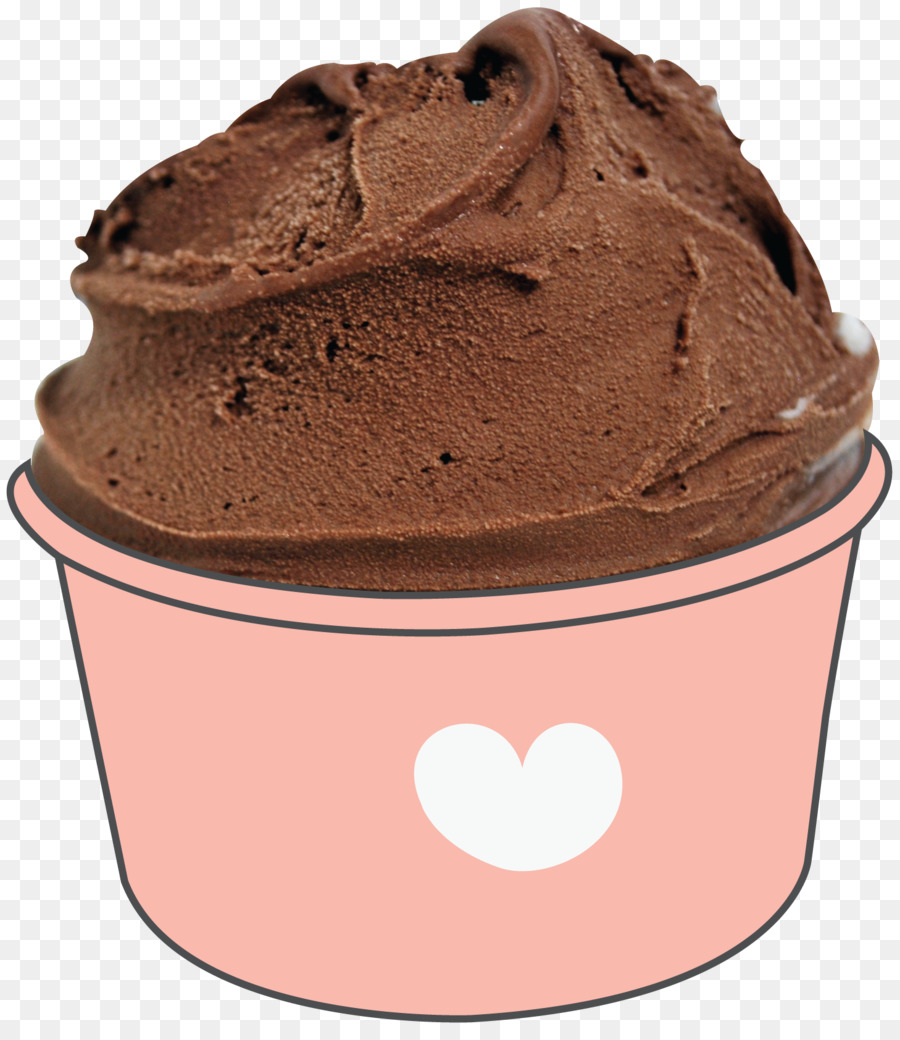 Helado De Chocolate，Helado PNG