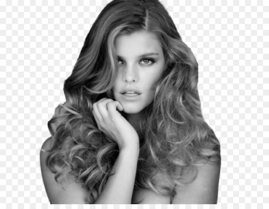 Nina Agdal，En Blanco Y Negro PNG