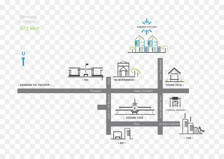 Bandung Citylight Padasuka，Está A La Venta Ruma De Bandung Net PNG