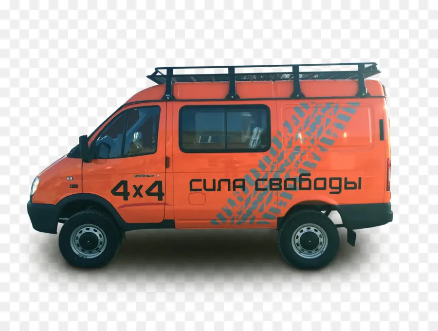 Furgoneta Naranja，4x4 PNG