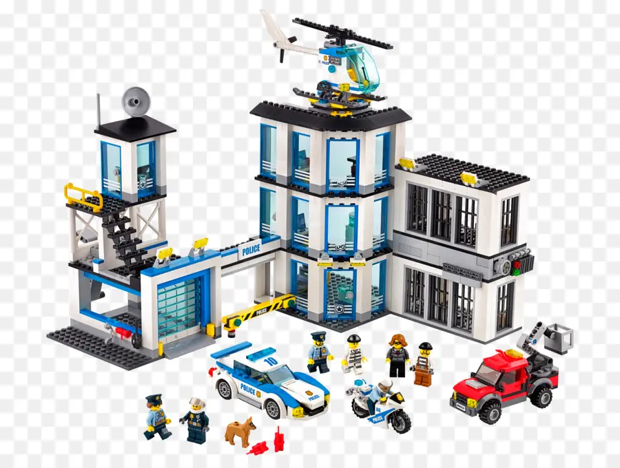 Lego 60141 De Policía De La Ciudad De La Estación De，Amazoncom PNG
