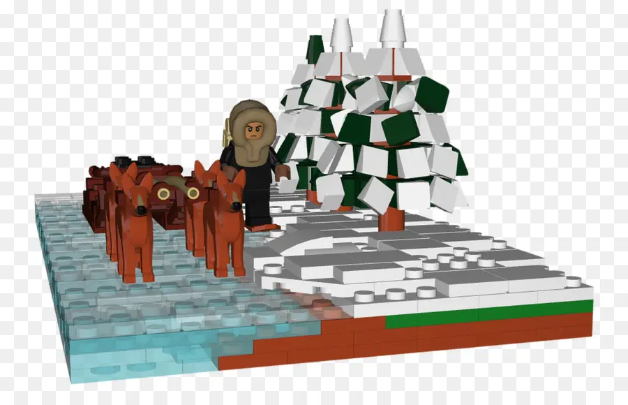 Escena De Lego，Perros PNG