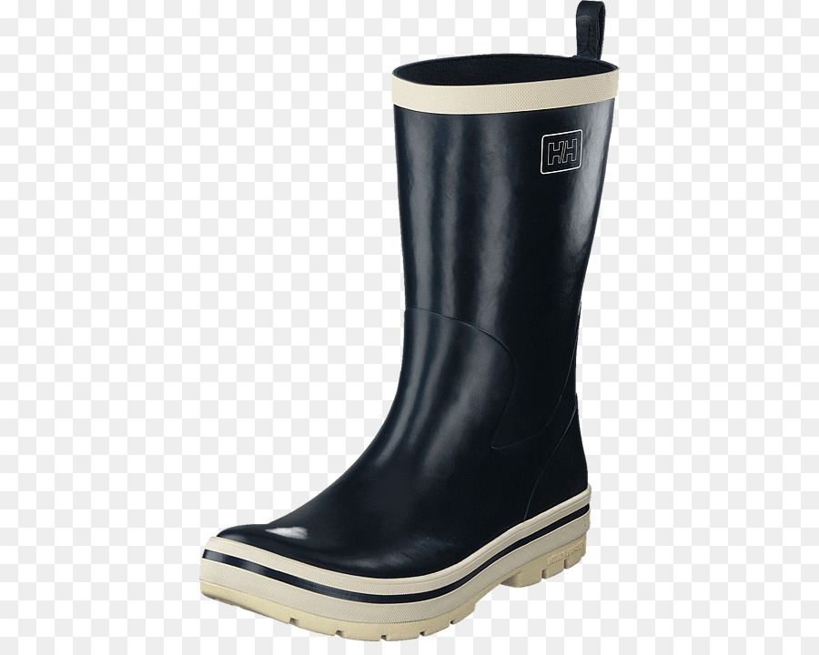 Bota De Lluvia，Negro PNG