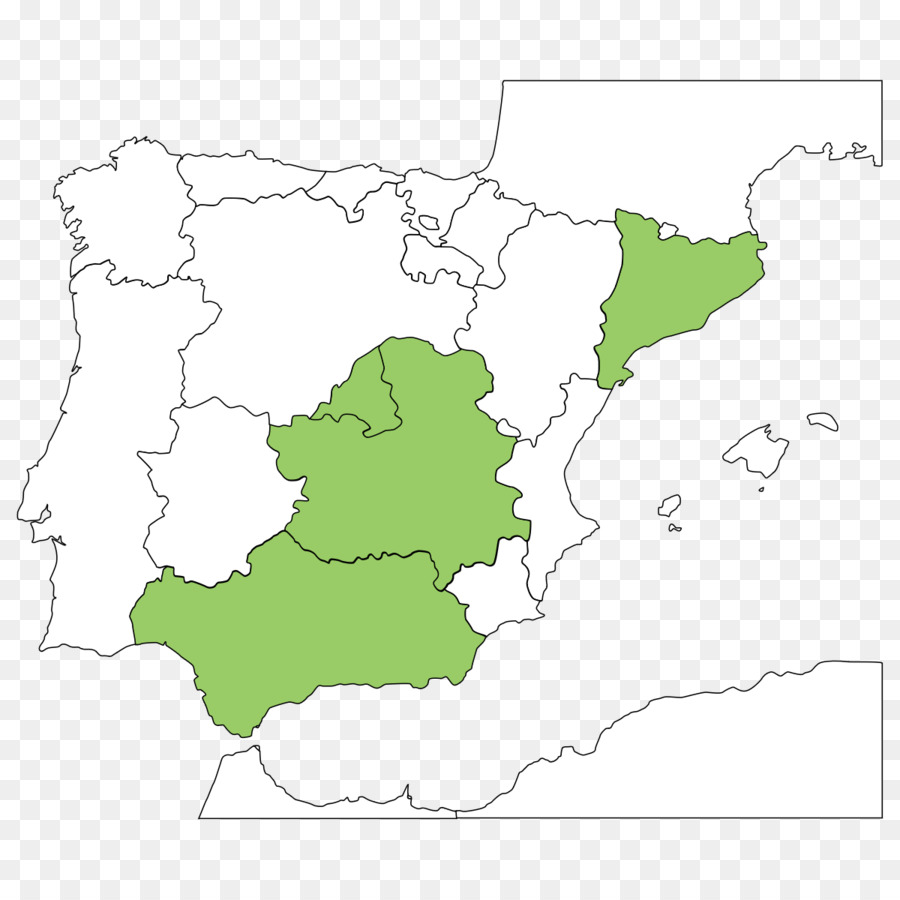 España，Mapa PNG