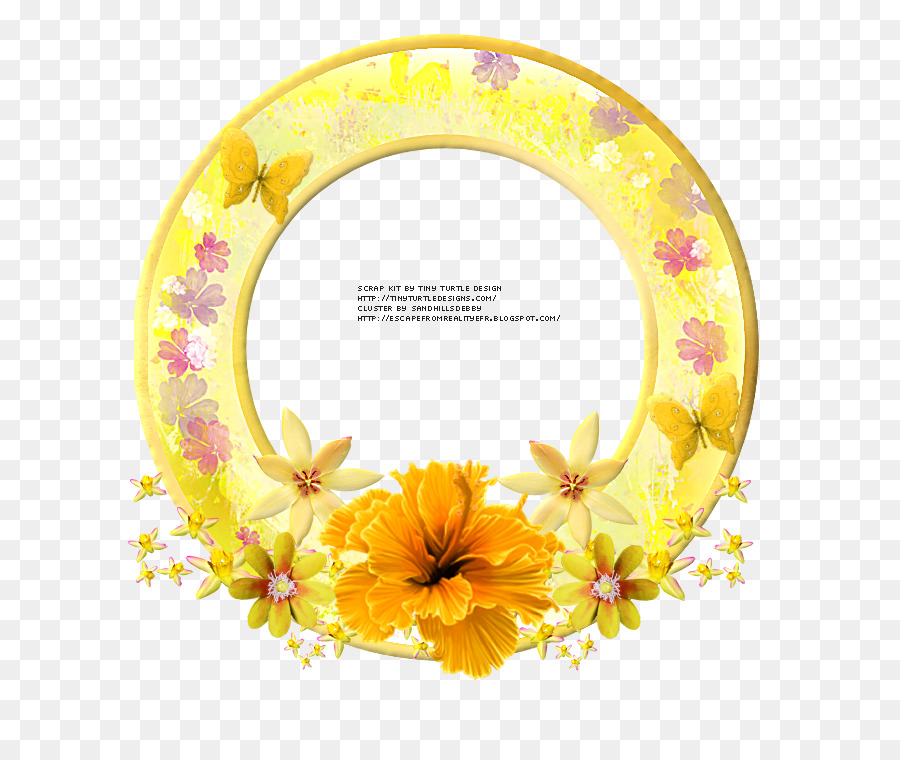 Diseño Floral，Marcos De Imagen PNG