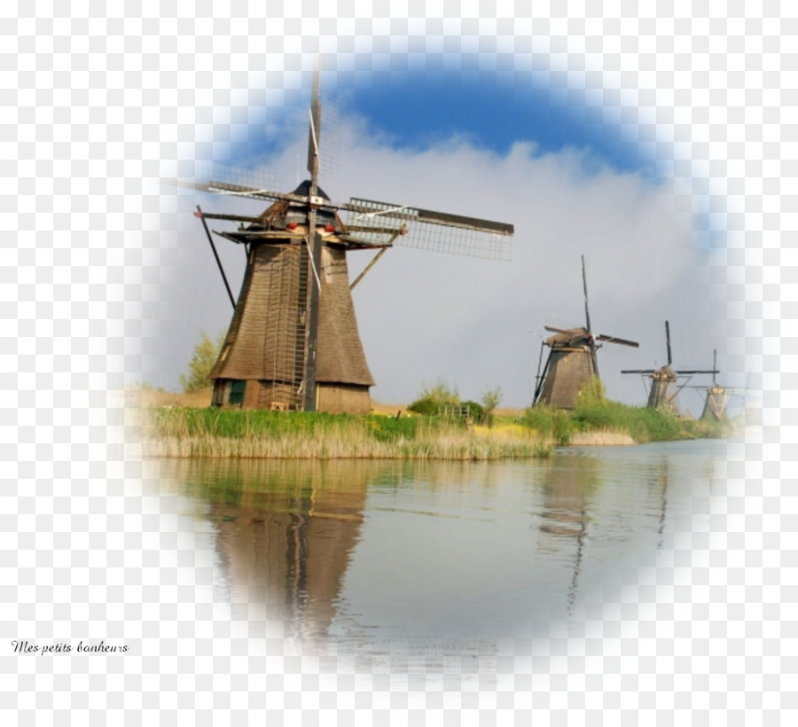 Molino De Viento，Kinderdijk PNG