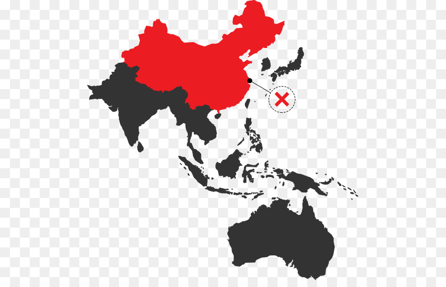 Asia Pacífico，El Este De Asia PNG