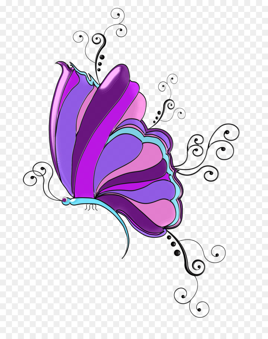 Mariposa，Dibujo PNG