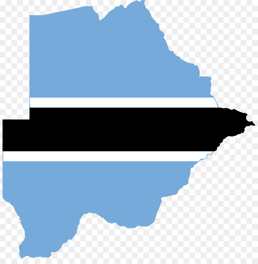 Botswana，Mapa PNG