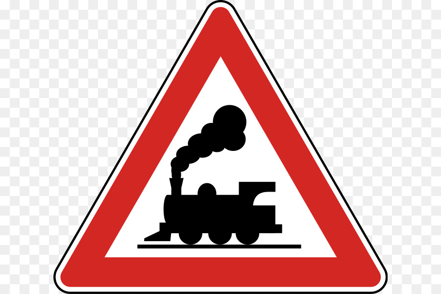 Señal De Cruce De Ferrocarril，Advertencia PNG