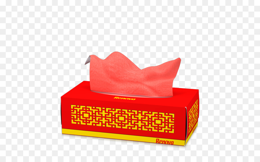 Caja De Pañuelos Roja，Tejidos PNG