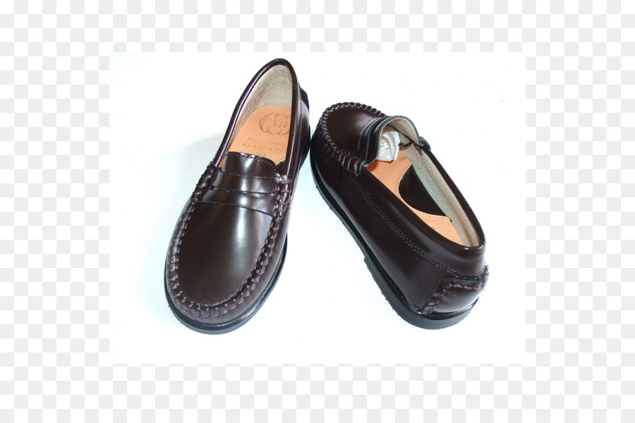 Slipon Zapato，De Cuero PNG