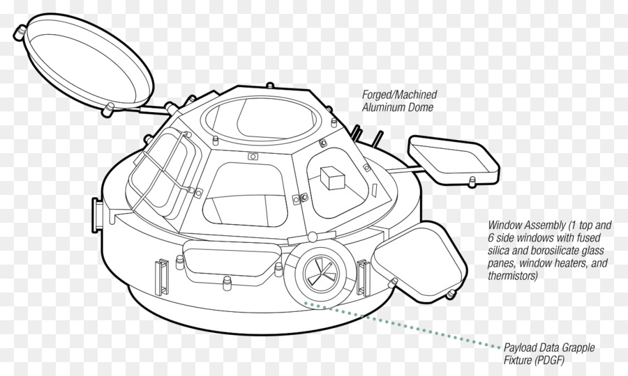 Cúpula，La Estación Espacial Internacional PNG