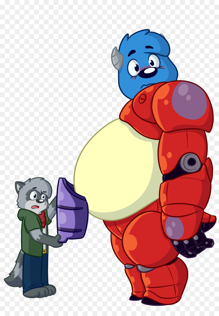 Personajes De Dibujos Animados，Robot PNG