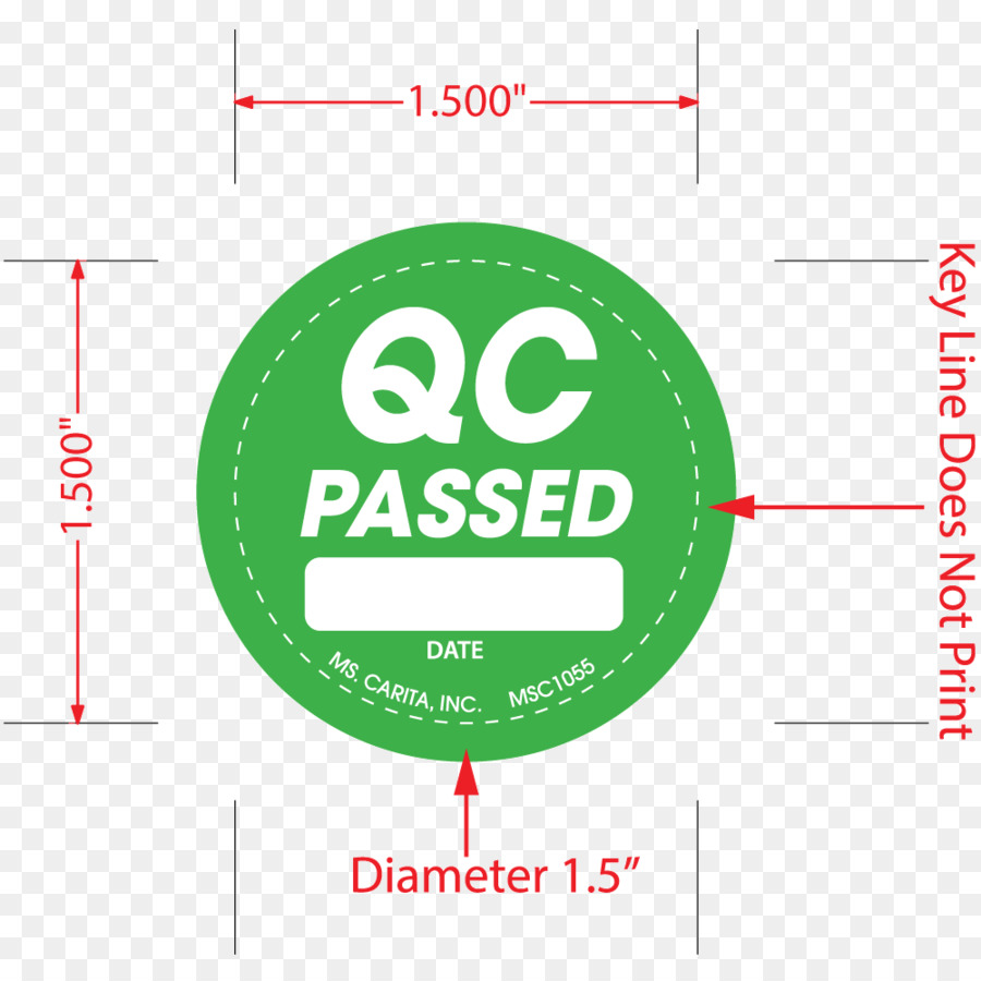 Etiqueta Adhesiva De Control De Calidad Aprobado，Control De Calidad PNG