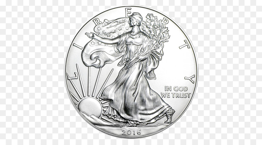 Moneda De Plata，Plata PNG