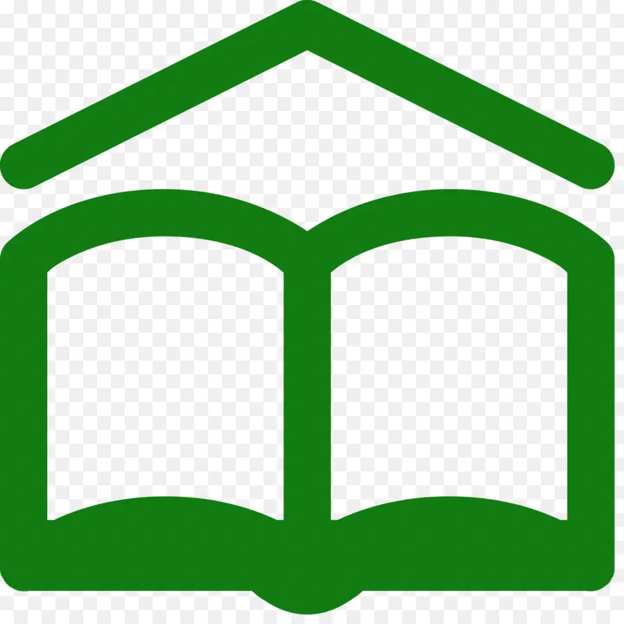 Libro Verde Y Casa，Educación PNG