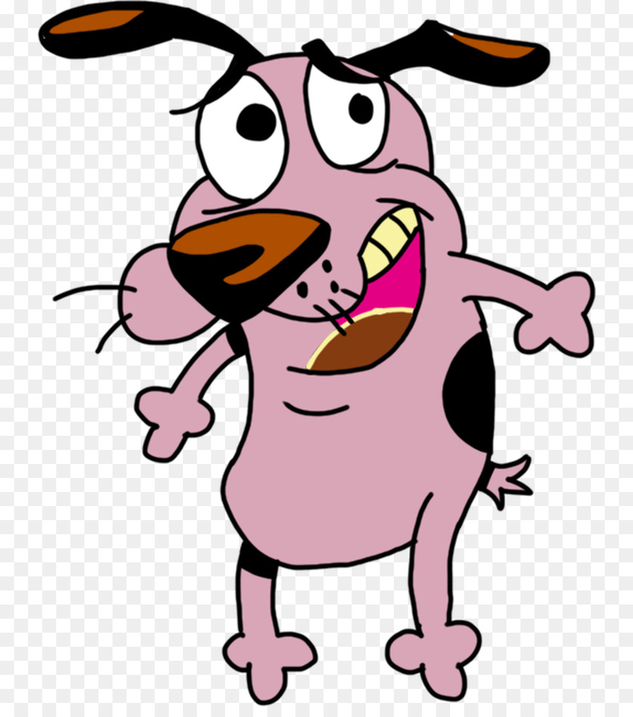 Perro Rosa De Dibujos Animados，Mascota PNG