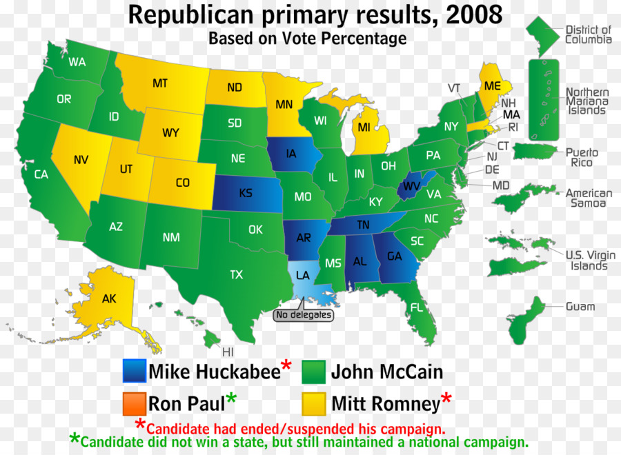 Presidencial Del Partido Republicano En Las Primarias De 2008，Presidencial Del Partido Demócrata En Las Primarias De 2008 PNG