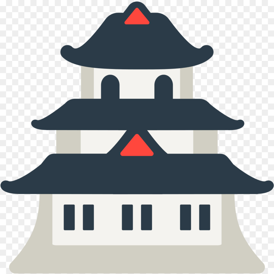 Castillo Japonés，Emoji PNG