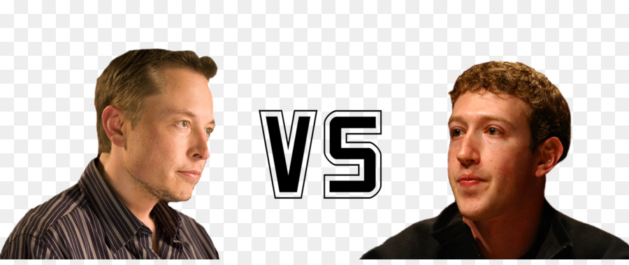 Elon Musk，Mark Zuckerberg PNG