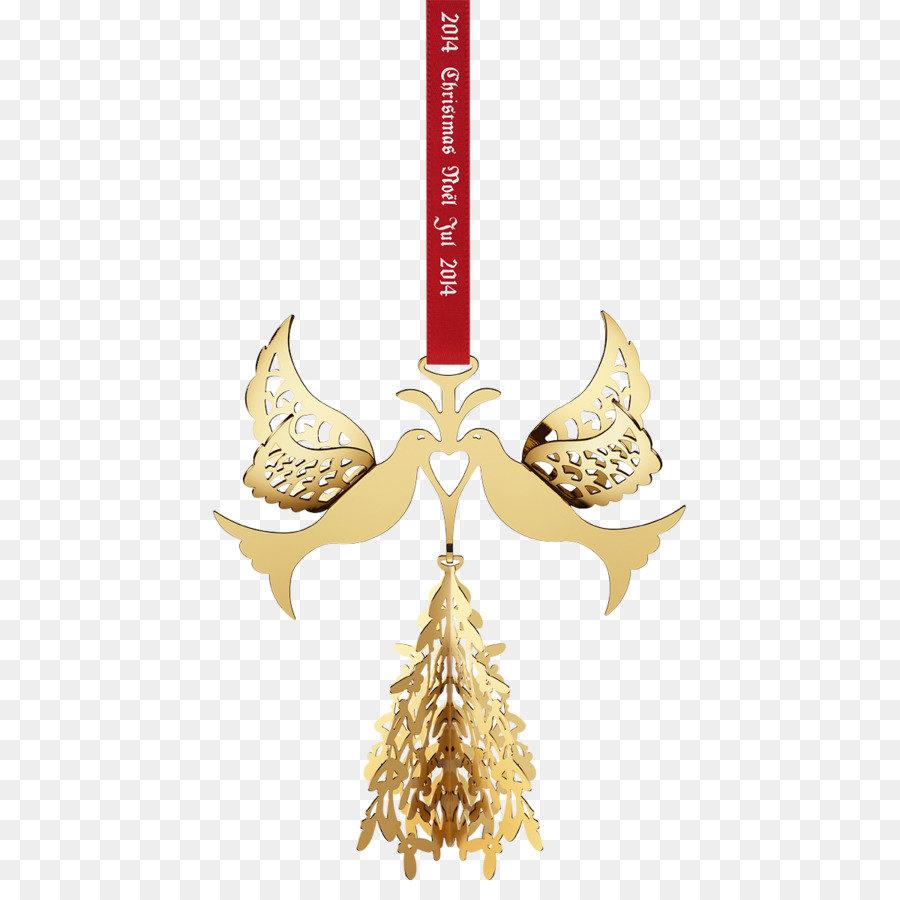 Adorno Dorado，Navidad PNG