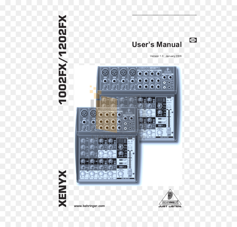 Behringer Xenyx 802，Behringer Xenyx X1622usb PNG