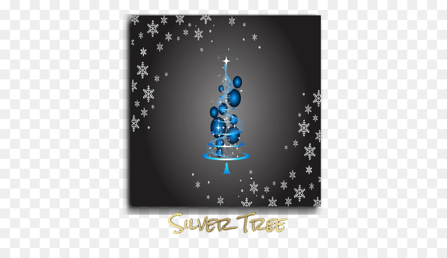 árbol De Navidad Azul，Día Festivo PNG