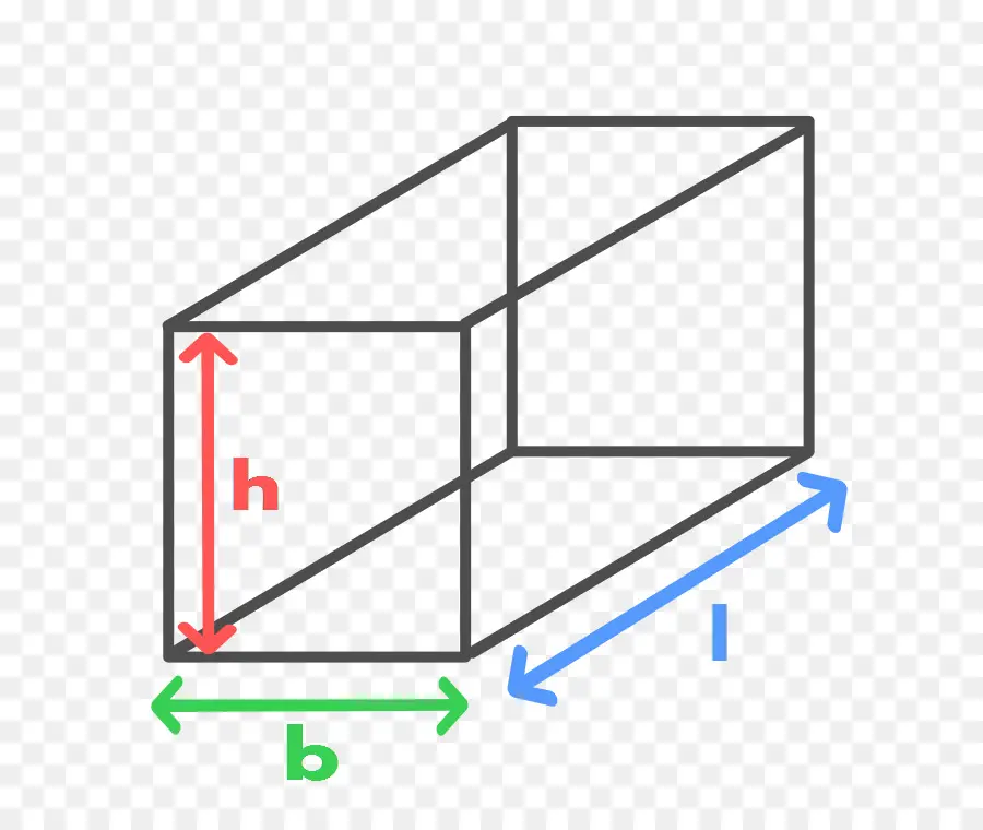 Diagrama De Prisma Rectangular，Geometría PNG